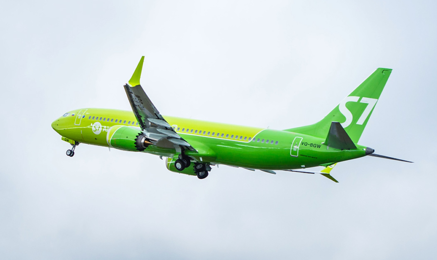    Авиалайнер Boeing 737-800 компании S7 Airlines //Фото пресс-служба авиакомпании S7