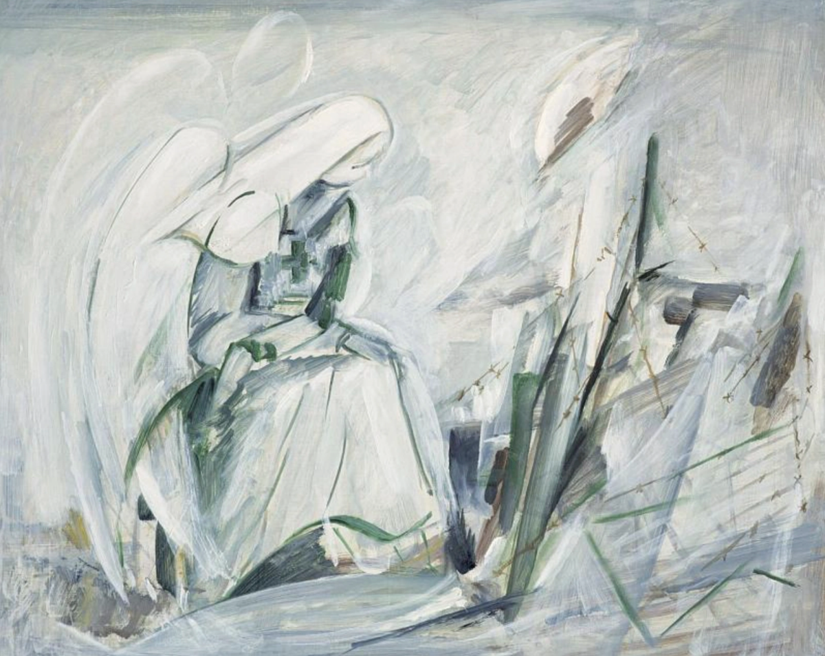 П. М. Кондратьев. Сестра милосердия. 1983. Холст, масло