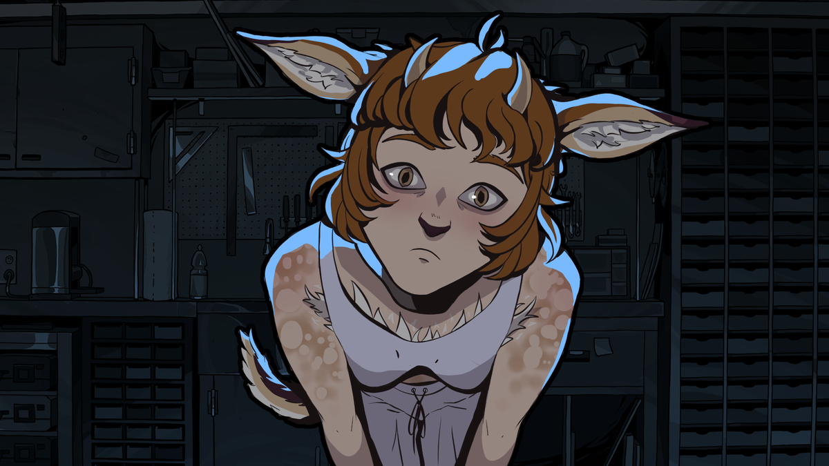 Белль, фанатский персонаж по вселенной игр БТД, мой арт