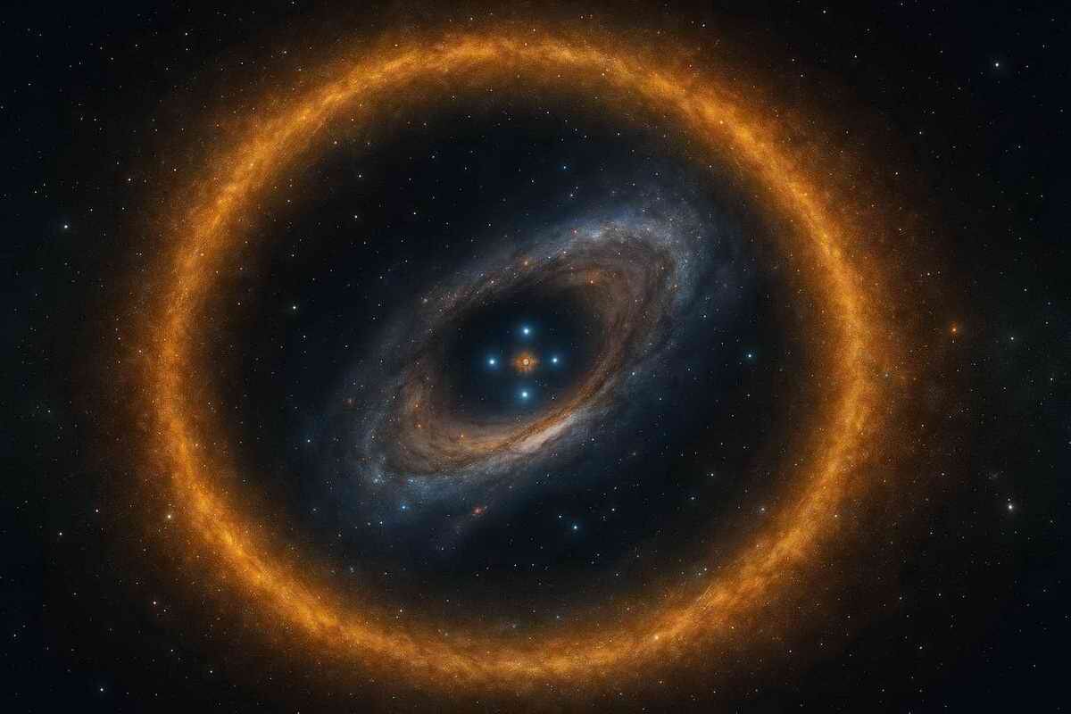 Пятое изображение креста Эйнштейна