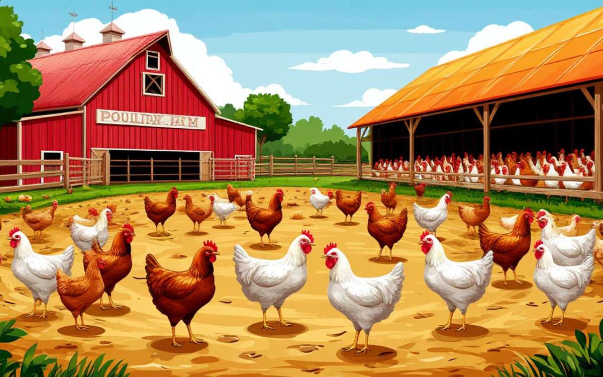    Гендиректор тамбовской «Инжавинской птицефабрики» стал совладельцем компании Иллюстрация: нейросеть «Шедеврум»