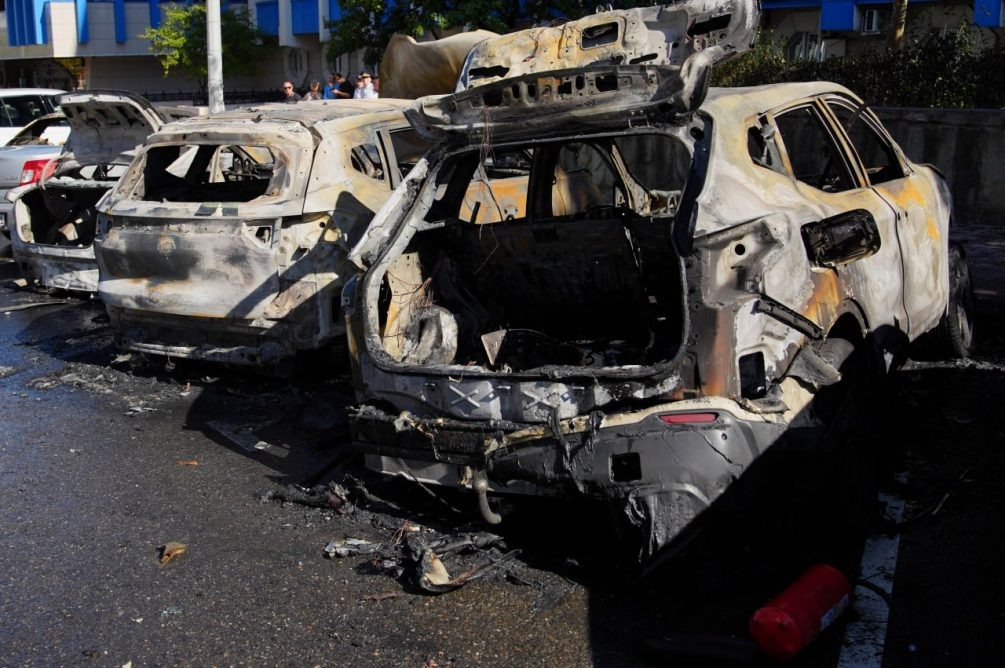   Последствия атаки на Новороссийск. Фото: оперативный штаб Краснодарского края.