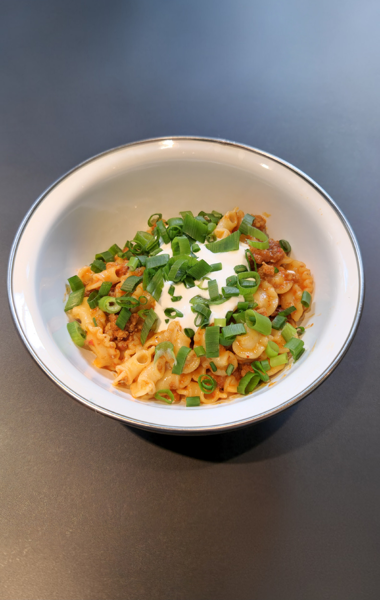 Фото автора. "Острые рожки по-флотски".