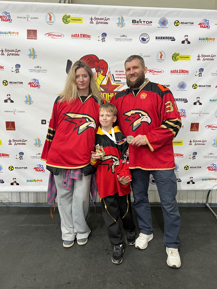 Мой младший сын Захар на турнире в Омске.