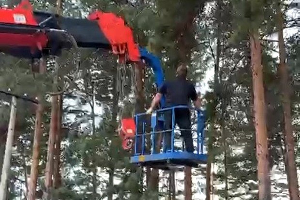    Кадр: Telegram-канал Николая Хрычова