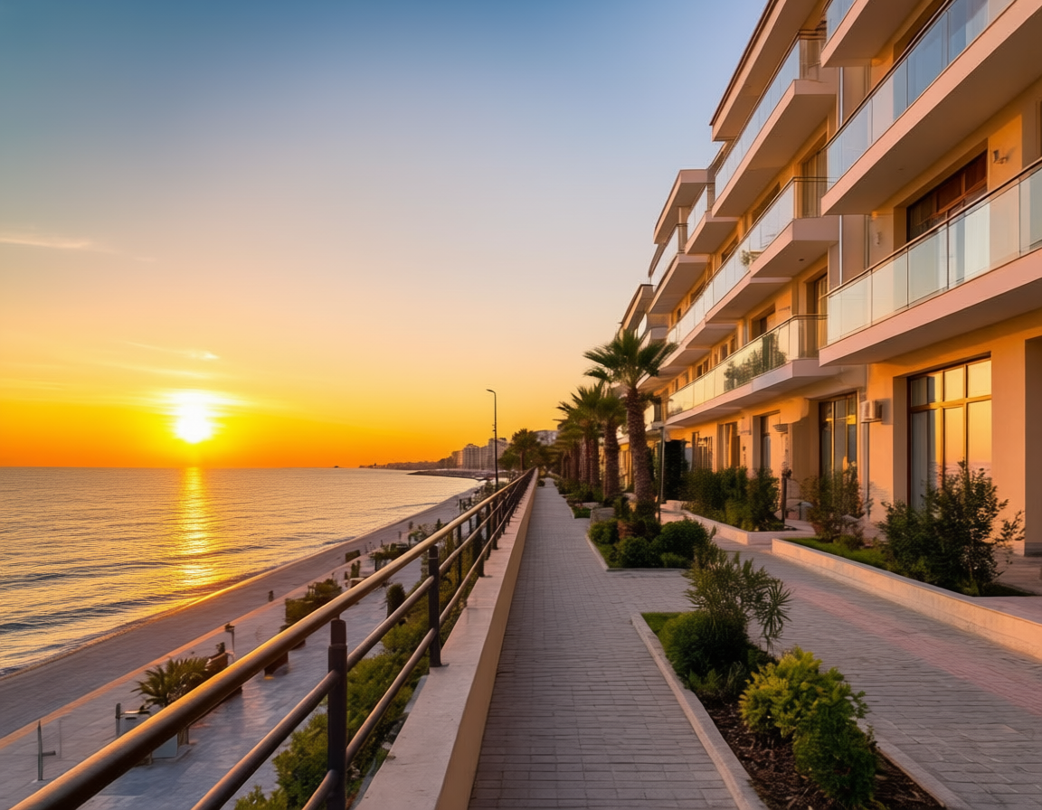 Море. Вечер. Побережье