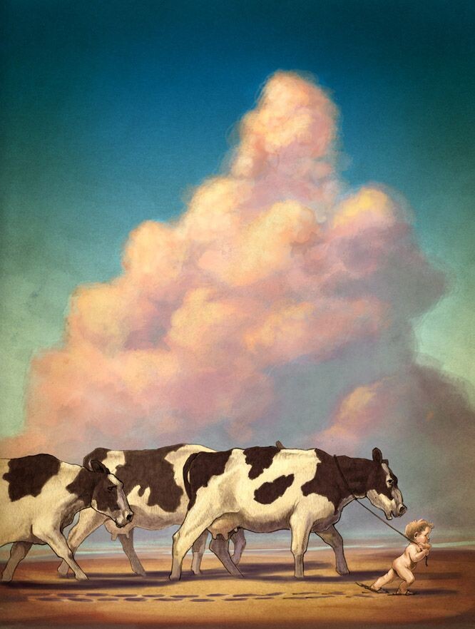 Гермес похищает коров