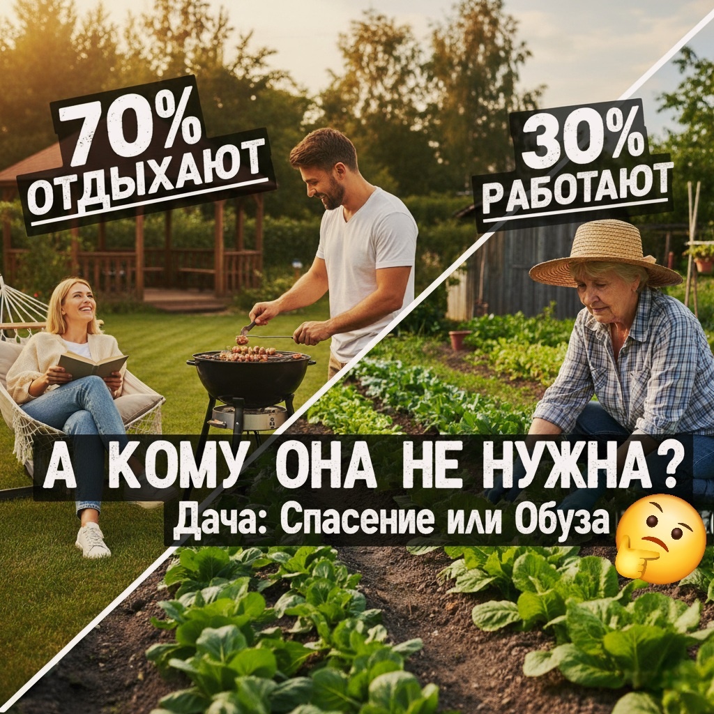 Спасение или Обуза? Почему одни едут на дачу сажать, а другие — только жарить шашлыки
