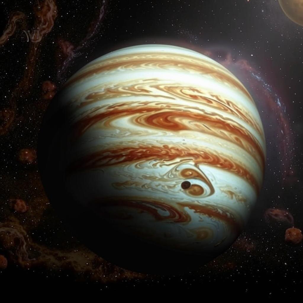 Планета Юпитер.