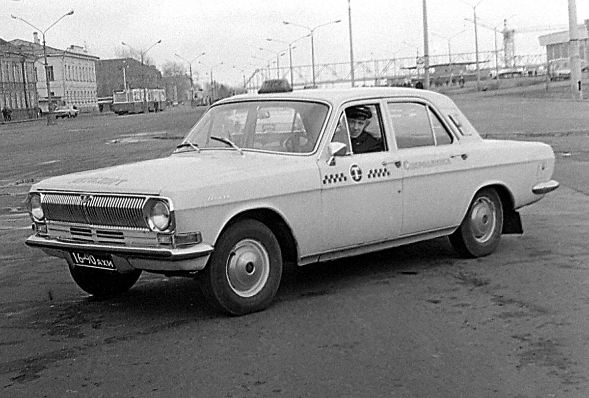 ГАЗ-24 "Волга" в такси СССР