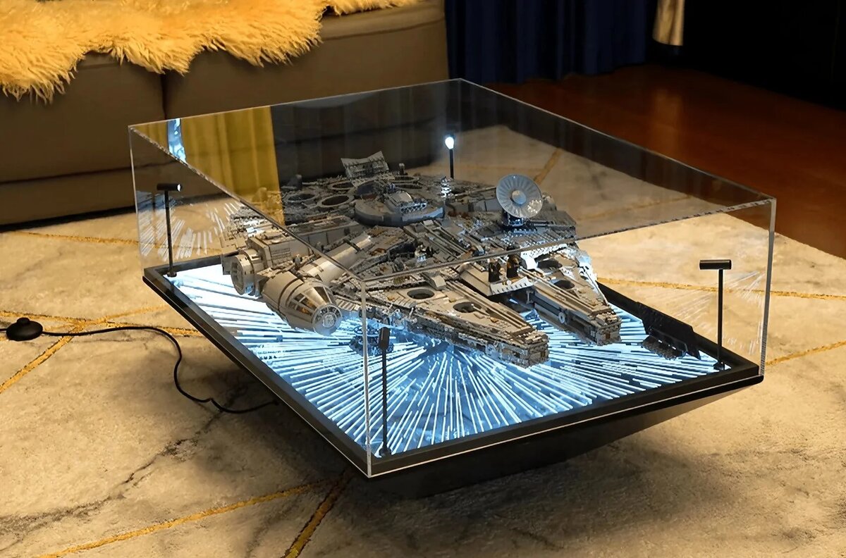 Светящийся бокс Галабрикс для LEGO Millennium Falcon 75192