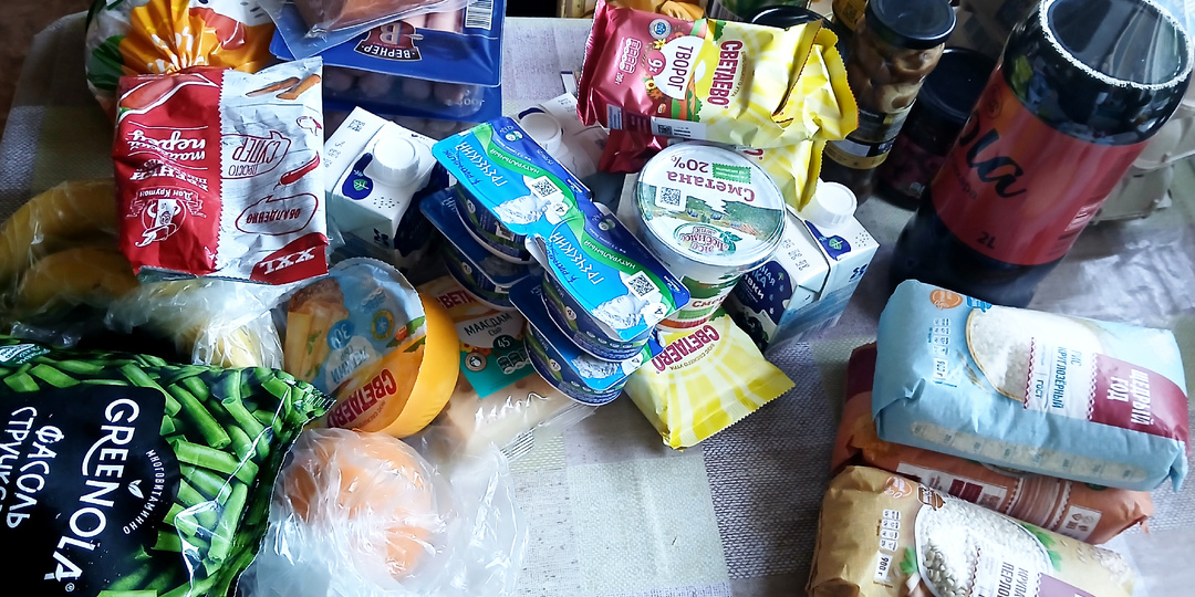 Продуктовая закупка в "Чижике" и на рынках Саратова