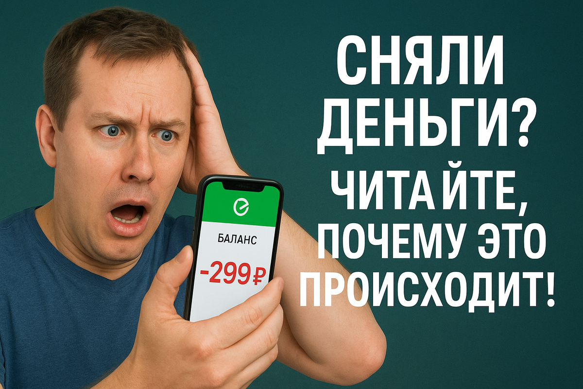Сбер списывает деньги без спроса? Вот почему и как вернуть