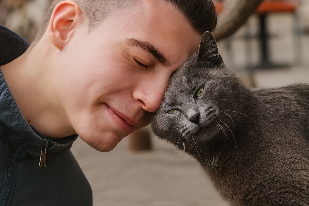 Bunting у кошек