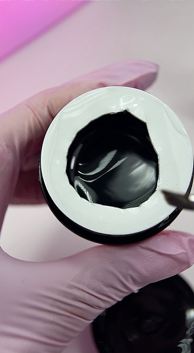 Жесткий прозрачный гель