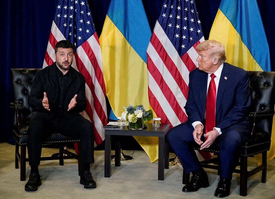    Зеленский возликовал. Он тут же объявил, что американский лидер теперь снова готов поддерживать Киев REUTERS
