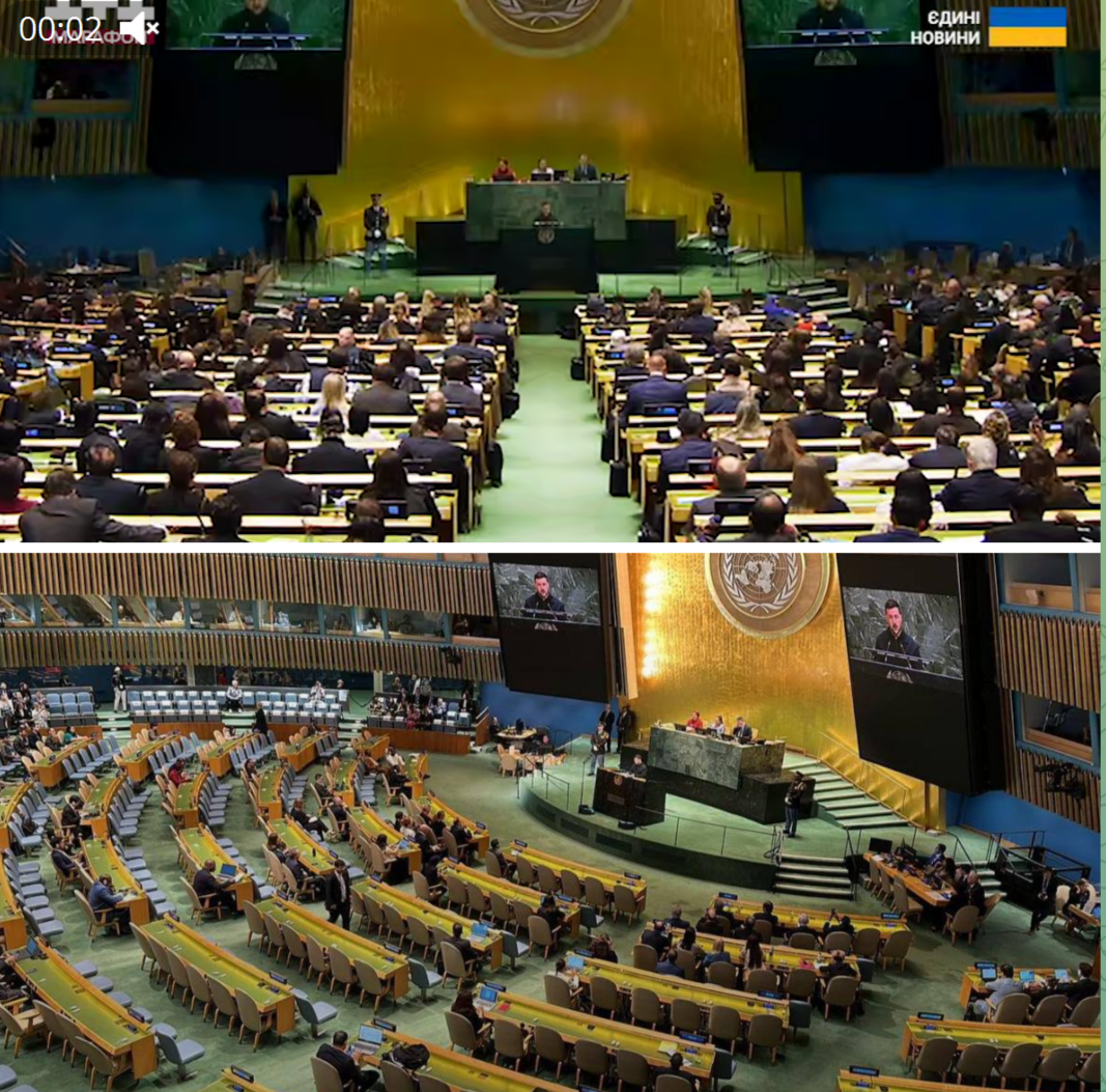 СМИ незалежанцев добвили слушателей в практически пустой зал во время выступления просроченного!