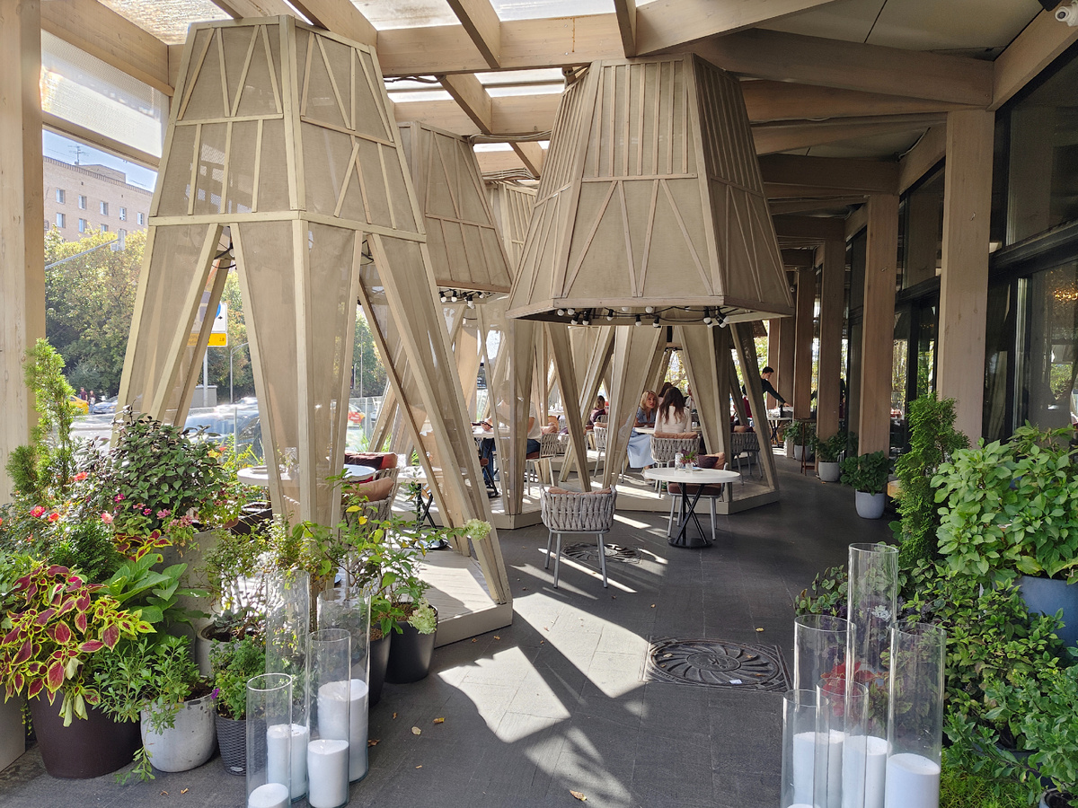 Верандра ресторана "СибирьСибирь"