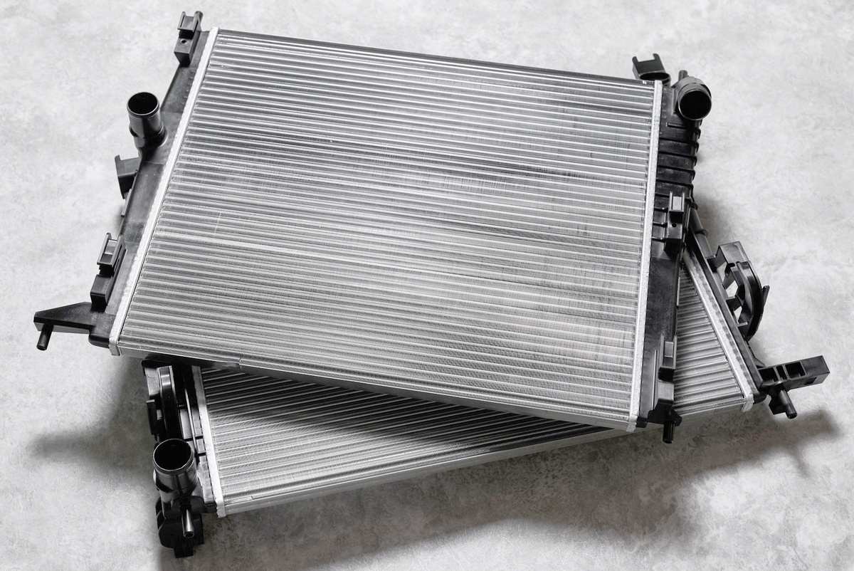 Сборные радиаторы охлаждения двигателя