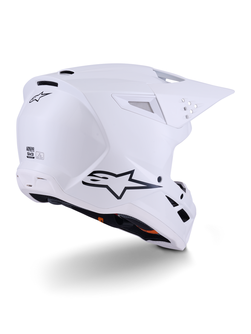 ALPINESTARS Supertech M3 Solid White Glossy.