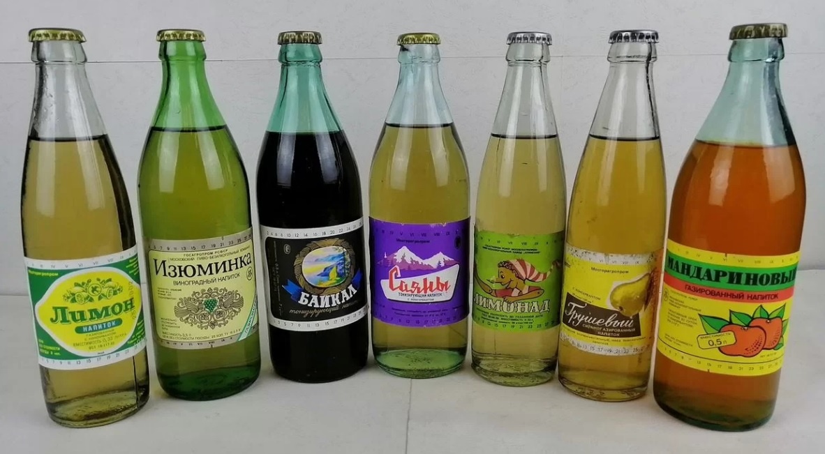 Газированная вода в СССР была широко представлена