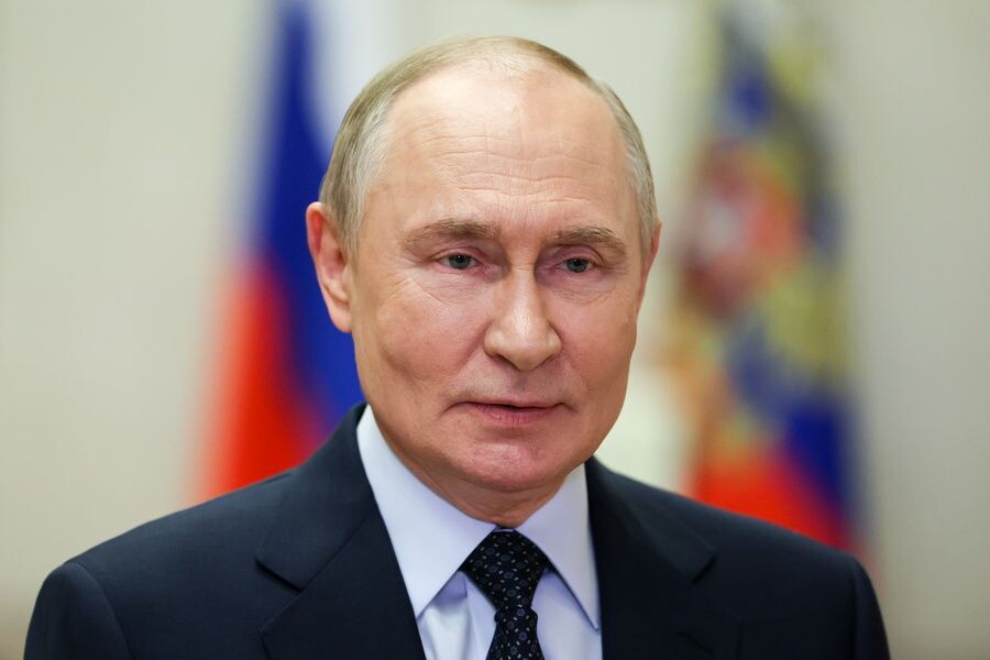    Владимир Путин / Источник: © Вячеслав Прокофьев/пресс-служба президента РФ/ТАСС