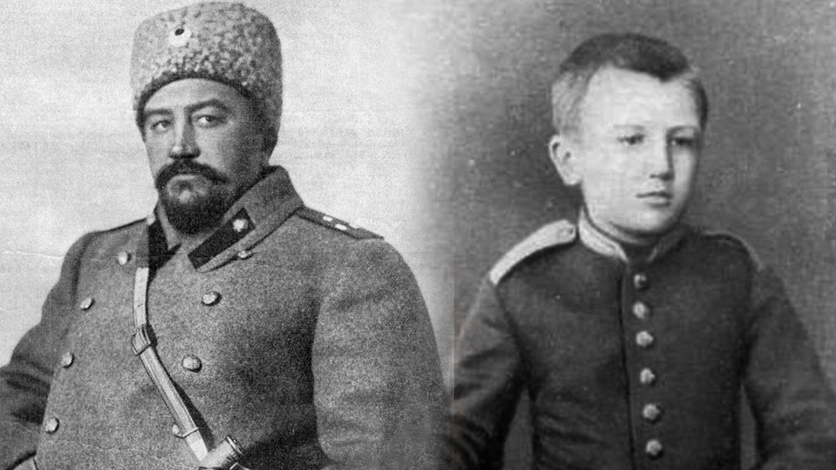 Поручик Куприн, 1914 г. Кадет Куприн, 1880 г.