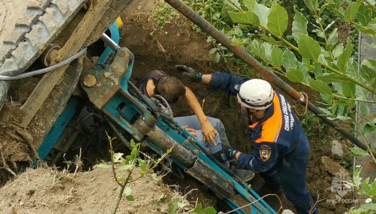    Скриншот видео t.me/urpso_mchs