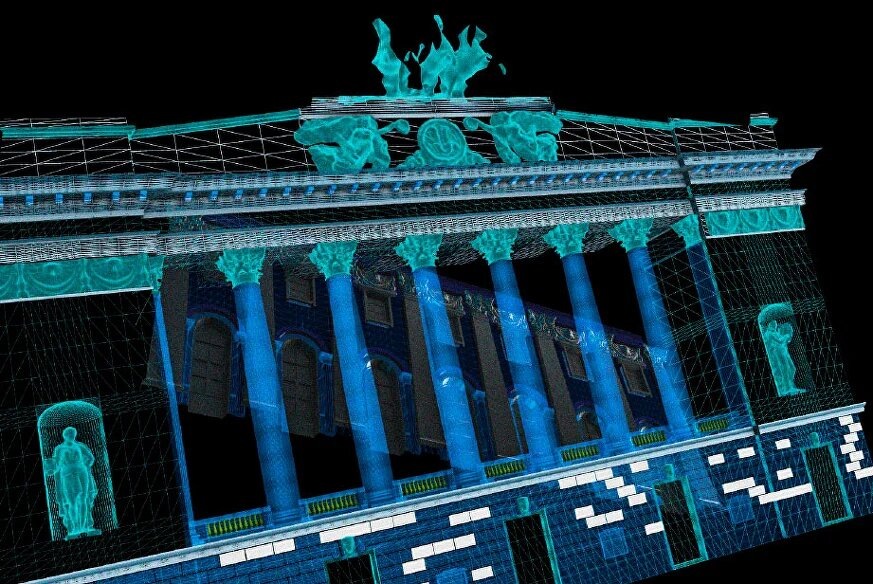 Фото: Digital rain x Александринский театр