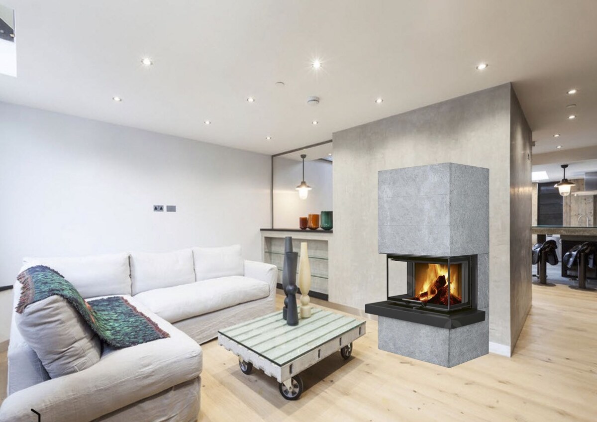 Облегченная модель камина DEKO PANORAMA