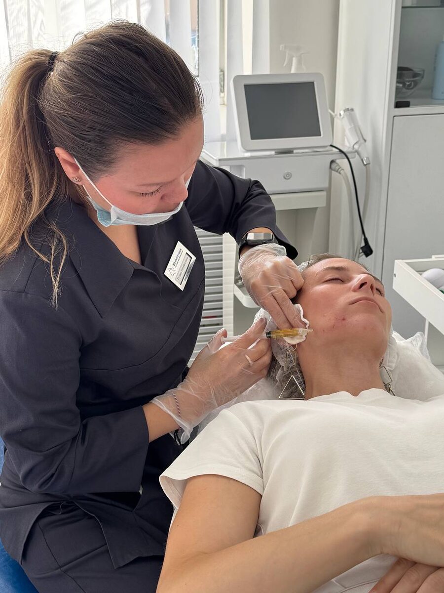 Процедура плазмотерапия лица, Врач: Атнабаева Татьяна Никифоровна