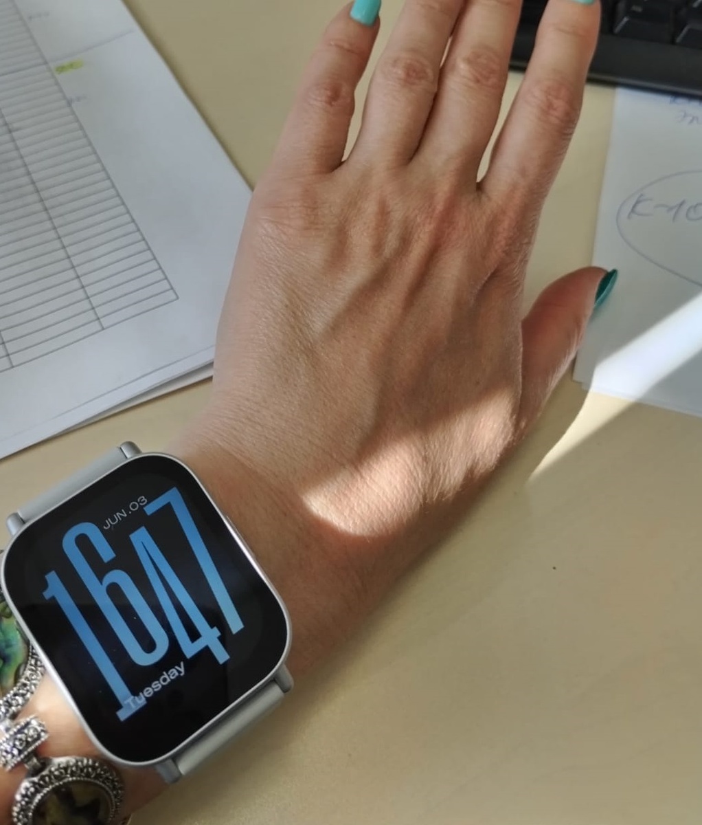 фото автора, великоваты часики новые