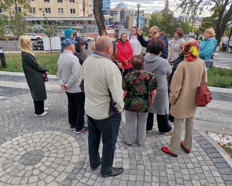     В Курске впервые прошла экскурсия «Полугора. Ретроспектива»