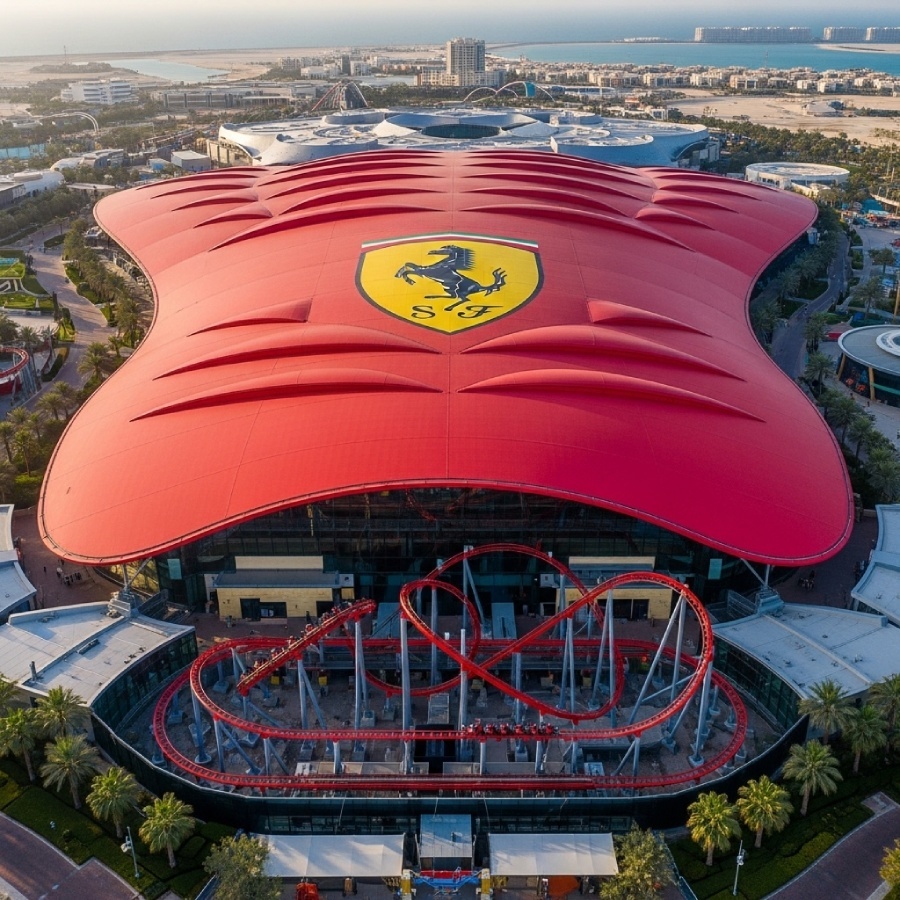 Ferrari World - парк в Абу-Даби
