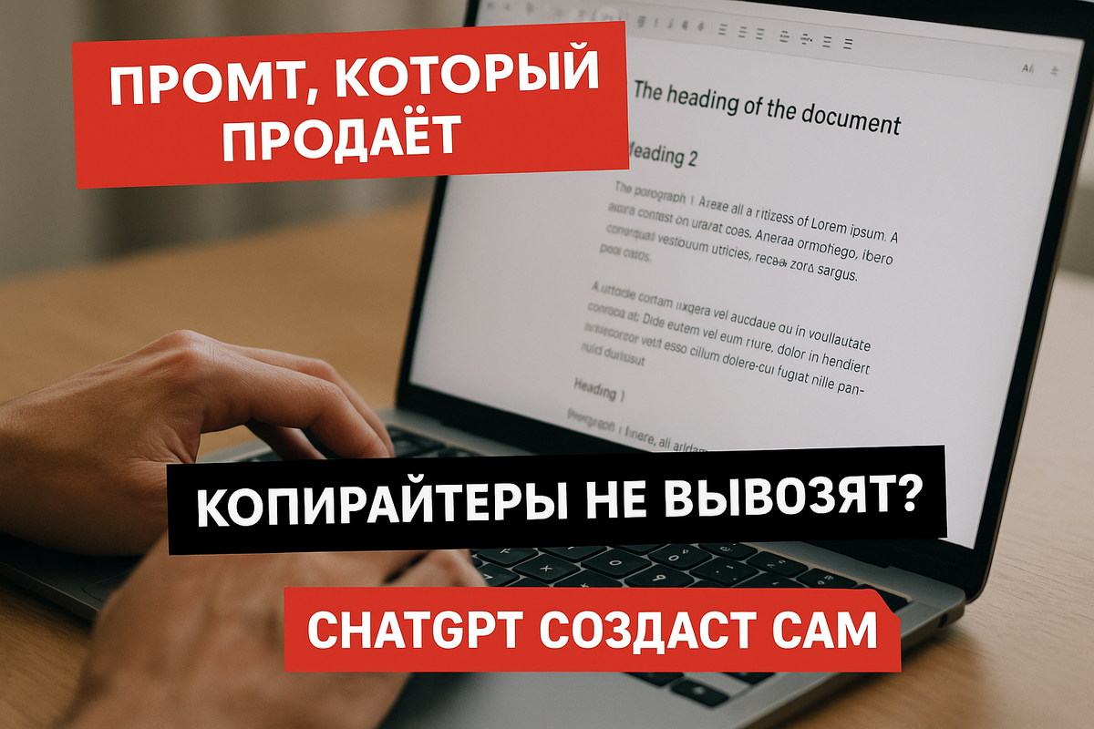 Но вот неожиданность: с ChatGPT вы сможете сделать то же самое сами за 10 минут.