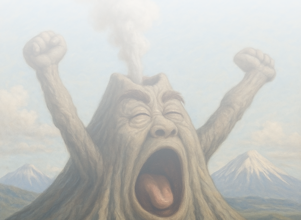 Проснувшиеся вулканы на Камчатке