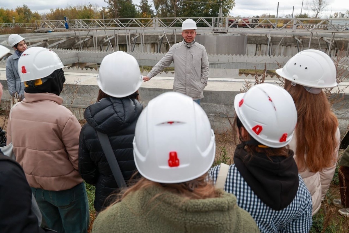    Студенты ННГАСУ на практике увидели, как осуществляется очистка сточных вод