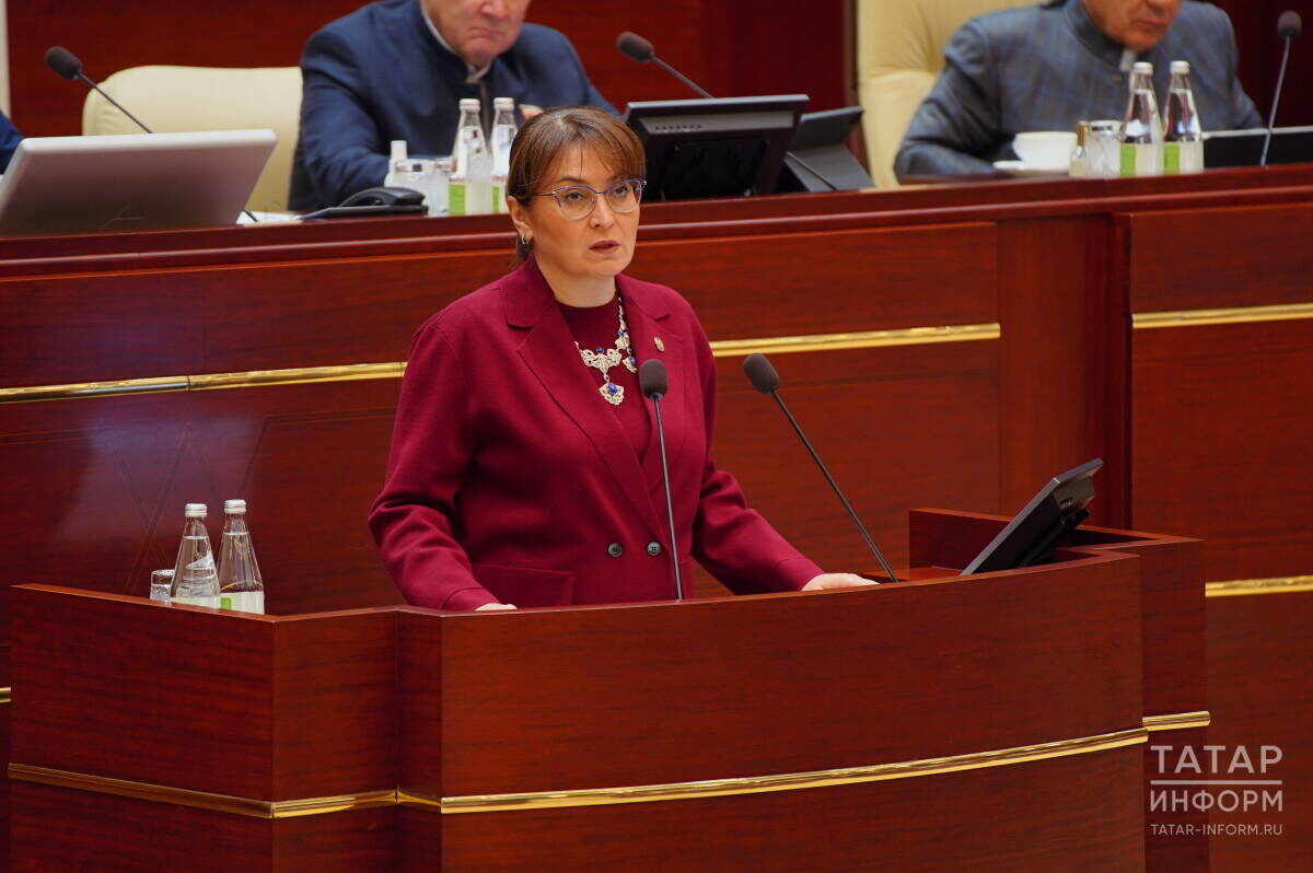 Лейла Фазлеева о Захаровой: «Благодаря ее активной деятельности совместно с Правительством и профильными министерствами решаются важные задачи республики»Фото: © Владимир Васильев / «Татар-информ»