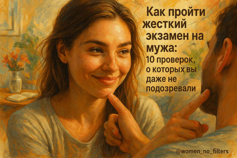    Как пройти жесткий экзамен на мужа: 10 проверок, о которых вы даже не подозревали admin