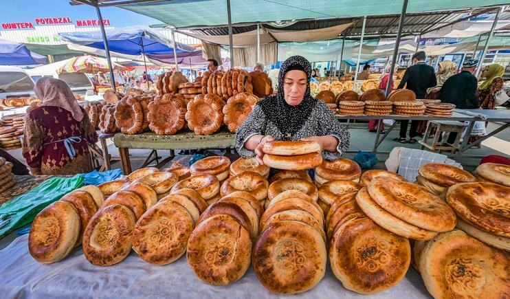 Ферганские лепешки. Фото Андрея Кудряшова/«Фергана»