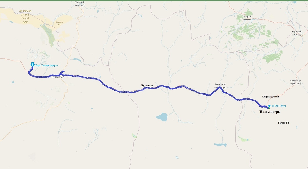 Маршурт на 14й день