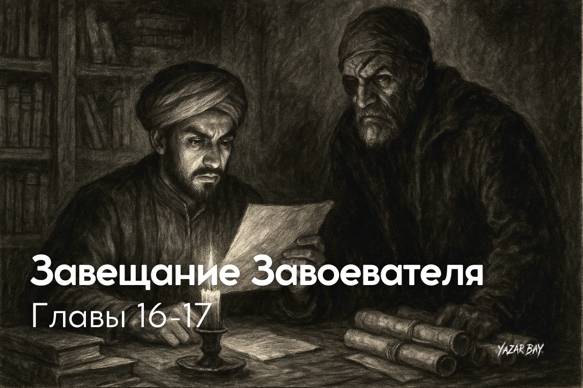В тайной ночной встрече мастер-шпион Аксунгар докладывает Великому визирю Алаэддину о страшной измене в сердце османского войска. ©Язар Бай