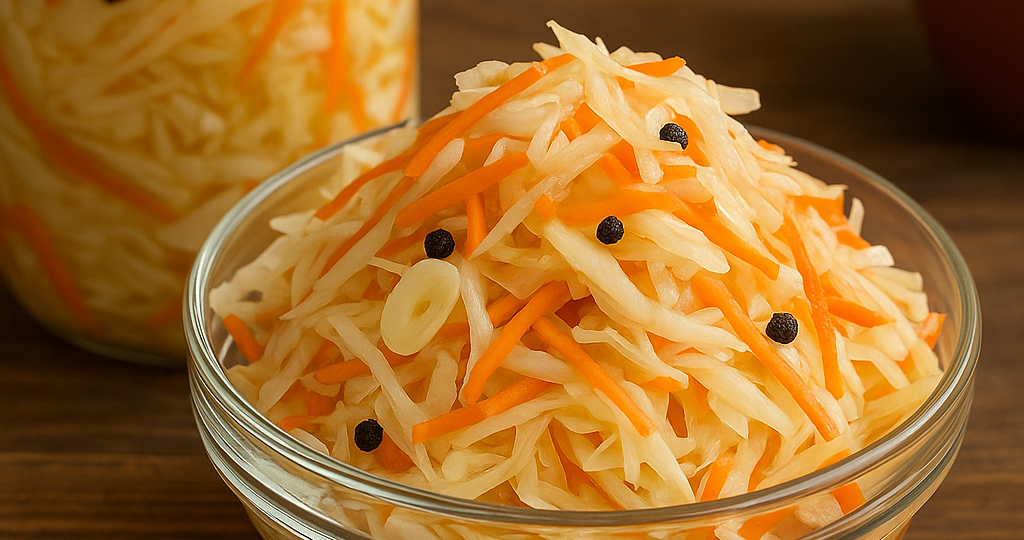 Маринованная капуста за 2 часа: хрустящая и вкуснее магазинной!