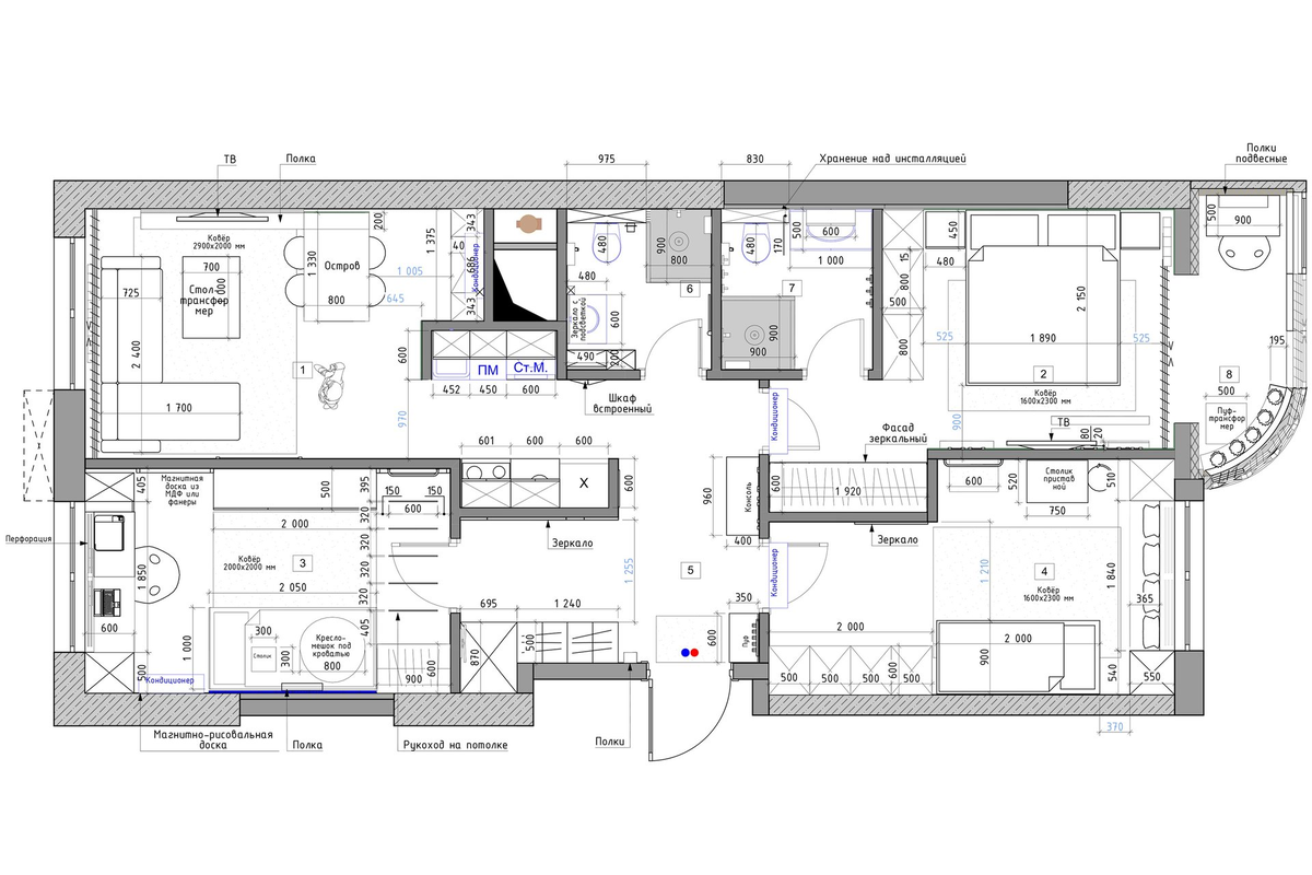 Планировочное решение