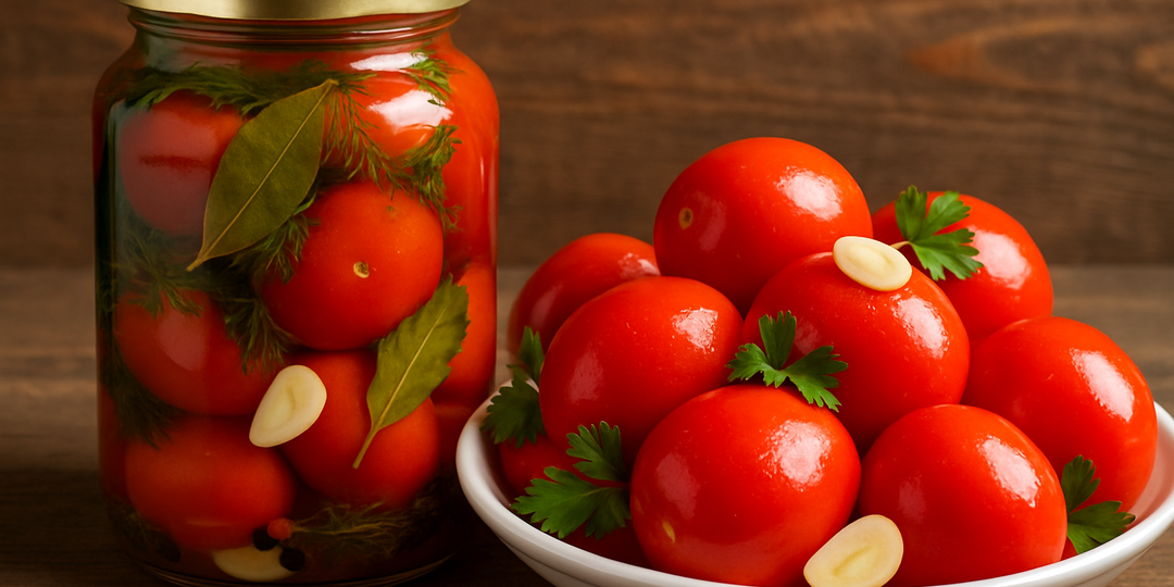Маринованные помидоры за 24 часа: вкус, будто неделю стояли!