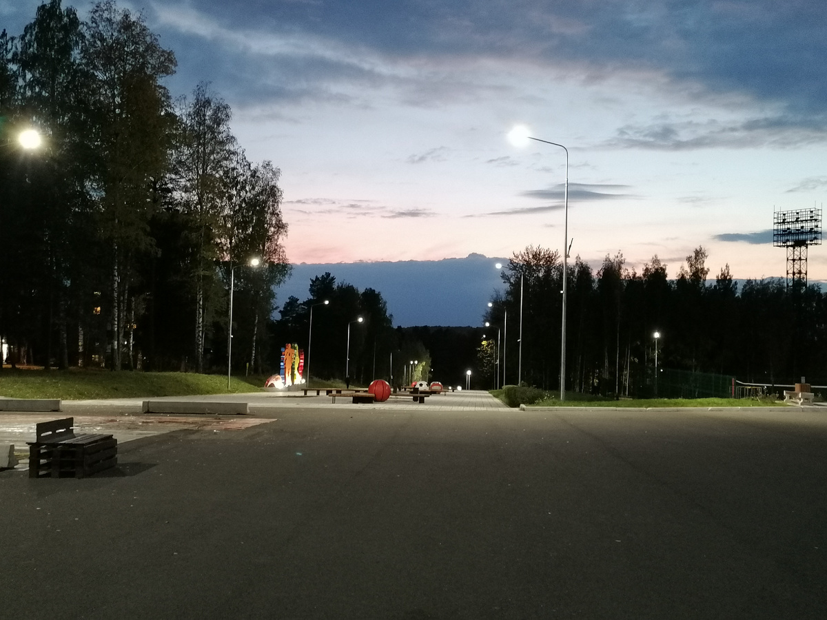 Фото автора в ленту. Вечерний город. 