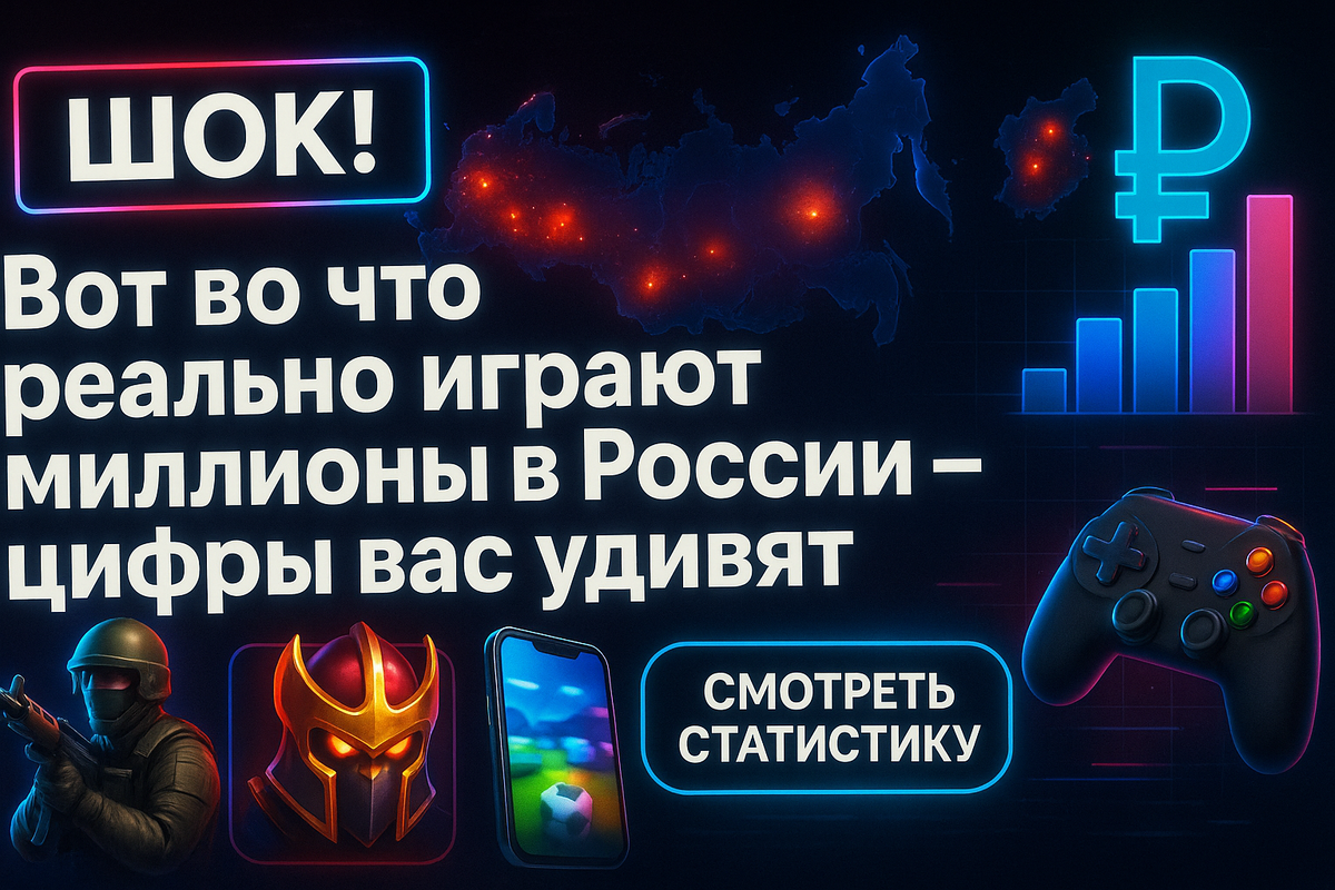 #ПопулярныеИгры #Гейминг2025 #РоссияИграет #ВоЧтоИграют #ТопИгр