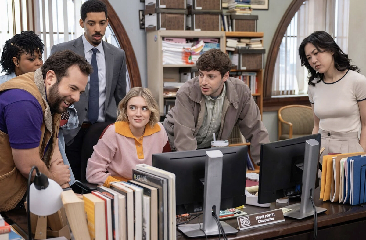    Кадр из сериала «Газета»