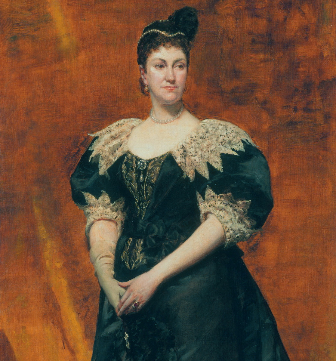 Кэролайн Астор, худ.  Каролюс-Дюран,  1890 г. 