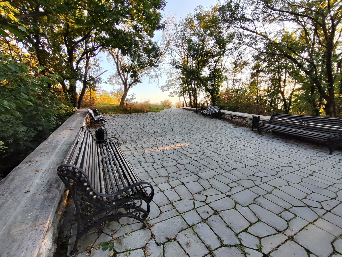 Чёртов мост, вид сверху (сентябрь 2025 года)